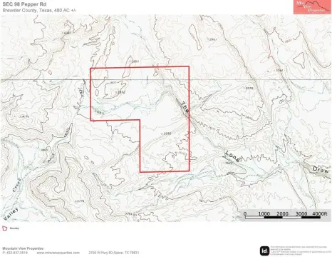 480 Acres Land in Terlingua