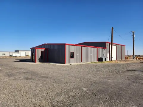 Fenced Flex Space with Shop