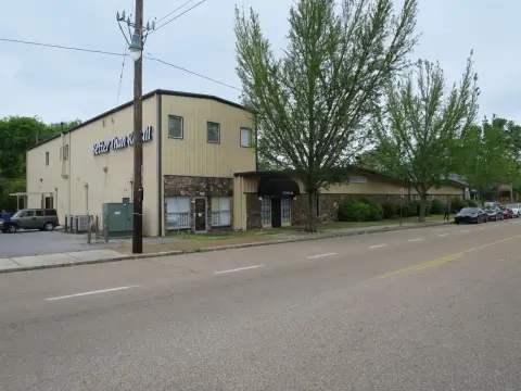 Mixed-Use Corner Retail Building