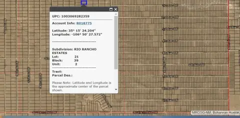 Acre of Land in Rio Rancho