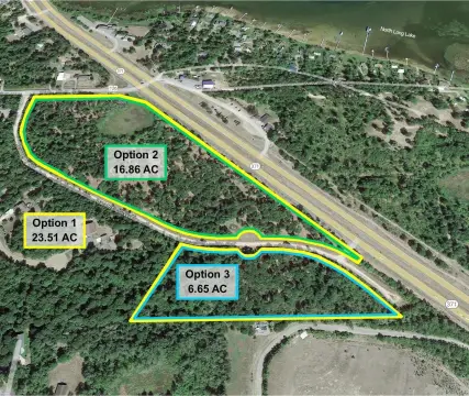 Commercial Land with Multiple Access