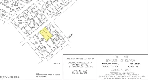 Land Near Downtown Keyport