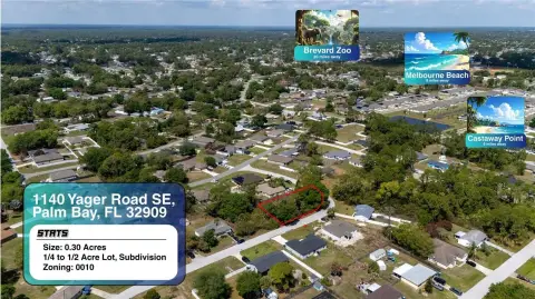 Palm Bay Corner Lot Opportunity