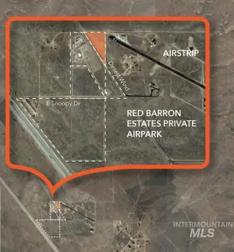 Land in Private Airstrip Community