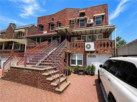 Brooklyn Two-Family Home with Carport