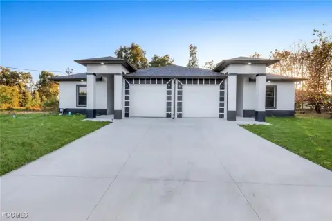 Two-Unit Duplex with Garages
