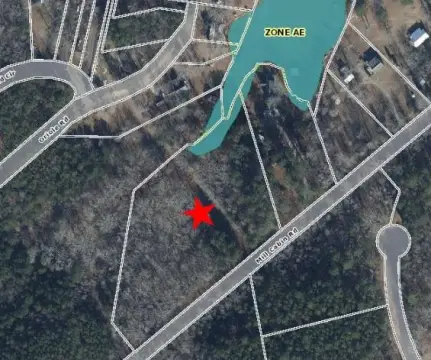 Lake Access Wooded Residential Lot