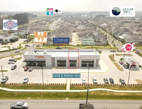 Retail Space in QSR-Anchored Development