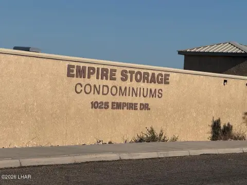 Secure RV Storage Condo