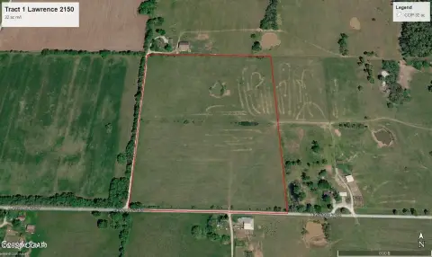 Fenced Agricultural Land