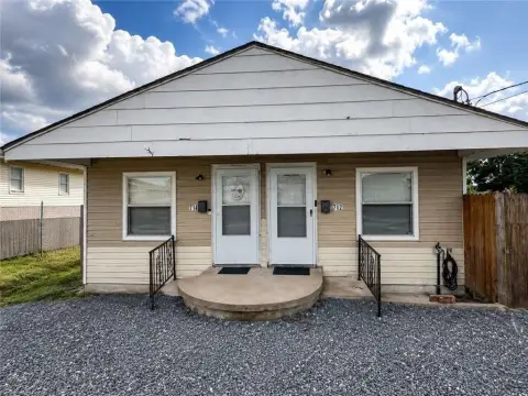 Duplex with Storage Shed