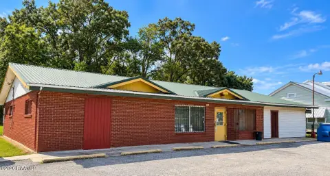 Grocery Store with Storage Building