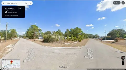 Lehigh Acres Corner Lot