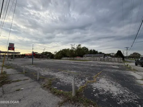 Paved Commercial Land