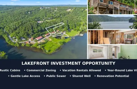 Lakefront Short-Term Rental Cabins