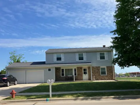 Two-Story Duplex with Attached Garage