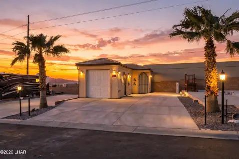 RV Resort Lot with Casita
