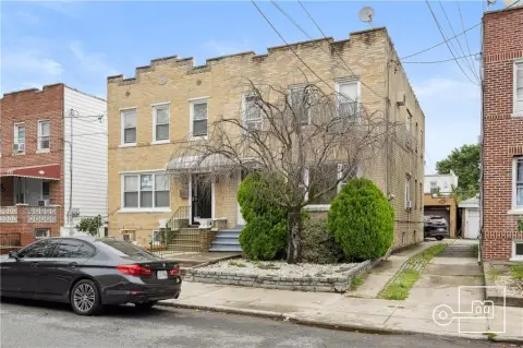 All-Brick Two-Family with Rear Decks