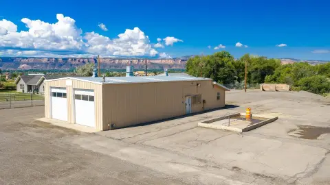 Fenced Flex Space with Heated Shop