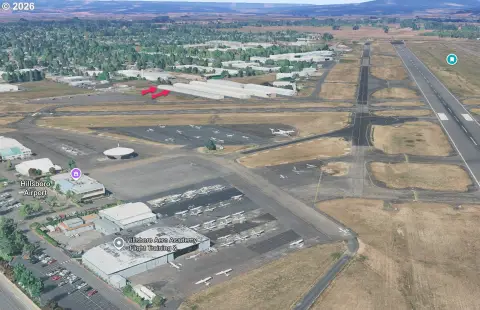 Airport Hangar with Office