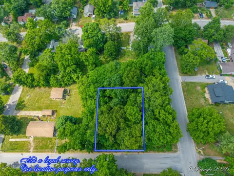Wooded City Lot For Sale