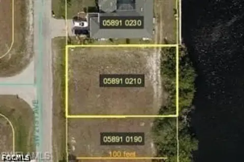 Cape Coral Golf Access Lot