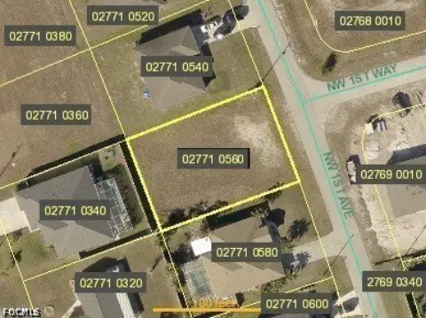 Cape Coral Building Site Available