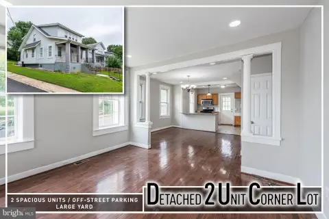 Two-Unit Colonial on Corner Lot