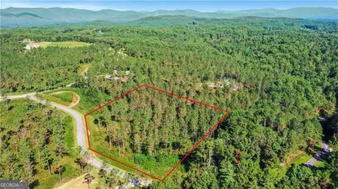 3.46 Acres Homesite in Ellijay