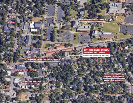 Land in Historic Summerville Neighborhood