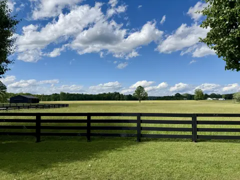 Farmland with Barn and Creek