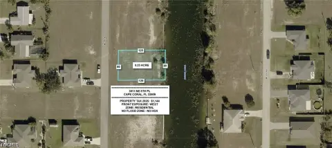 Cape Coral Canal Lot