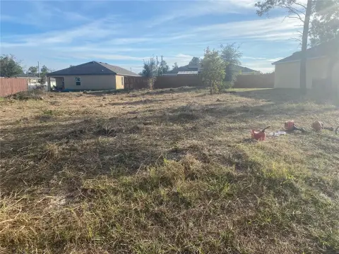 Cleared Lot in Growing Poinciana