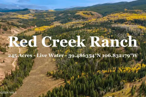 Mountain Ranch with Creek Water