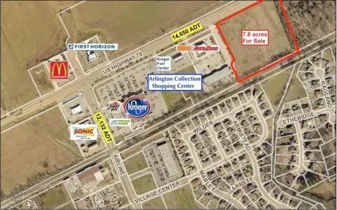 Commercial Land with Road Frontage