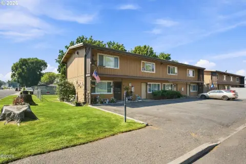 Apartment Building with Fenced Yard