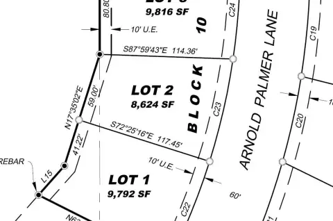 Golf Course Lot Ready to Build