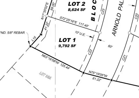 Golf Course Lot Ready to Build