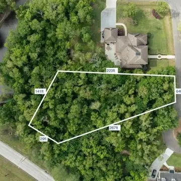 Large Lot in Gated Community