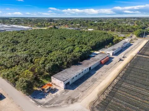 Packing House with Mango Trees