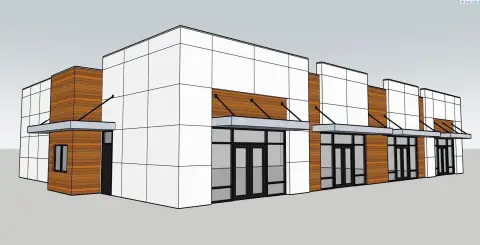 Retail Space With Drive-Through Option