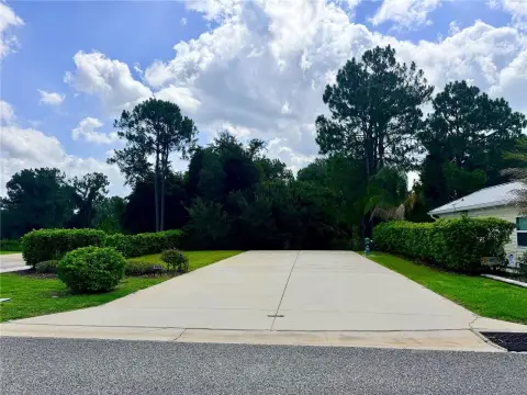 Back-In RV Lot with Concrete Pad