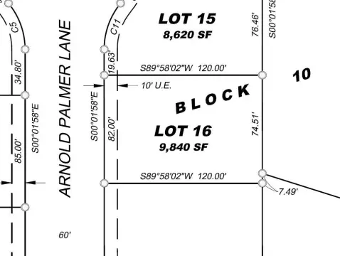 Residential Lot Near Golf Course