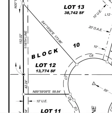Golf Course Lot Ready to Build