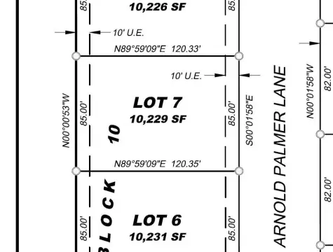 Golf Course Lot Ready to Build
