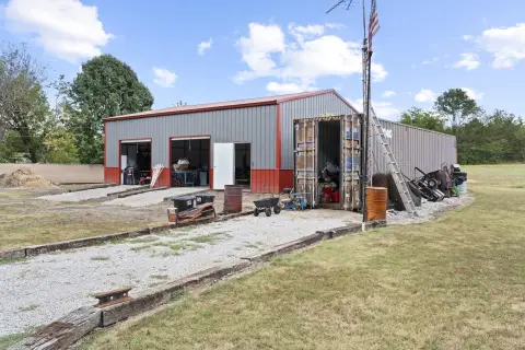 5 Acres with Shop Building