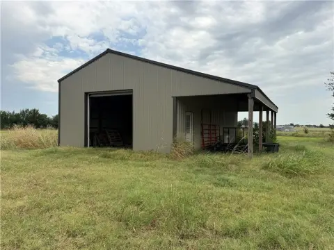 Fenced Agricultural Land with Barn