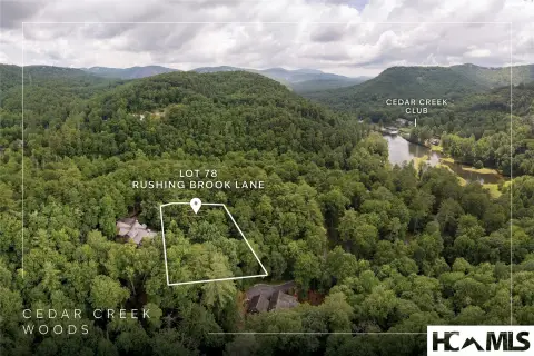 Gently Sloping Homesite in Community