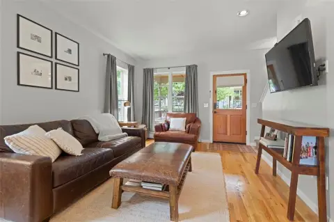 Duplex with Wood Flooring