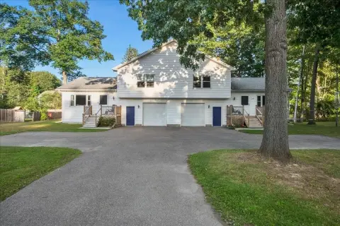 Side-by-Side Duplex with Garages